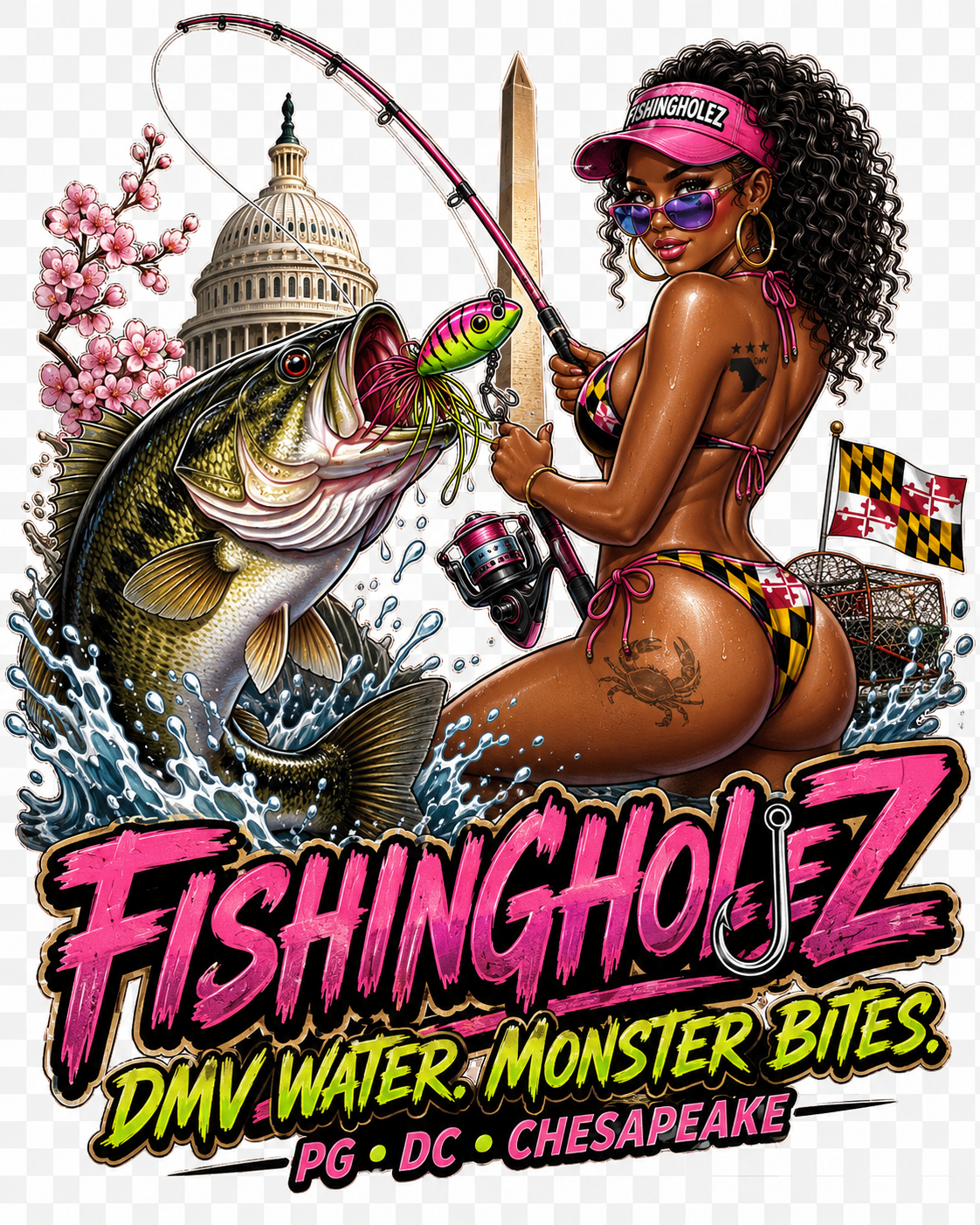 FishingHoleZ graphic art